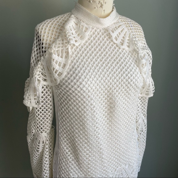 Self Portrait Crochet Dress - Picture 2 of 7